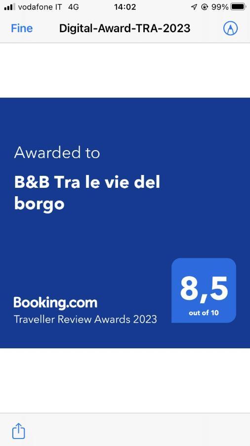 B&B Tra Le Vie Del Borgo ヴィエステ エクステリア 写真